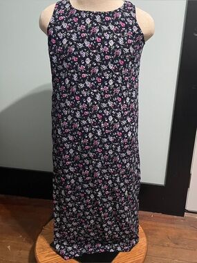 Teddi Dresses Floral Dress with Slit Size Medium